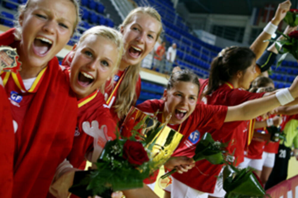 Rukometašice Danske, Foto: Www.ihf.info