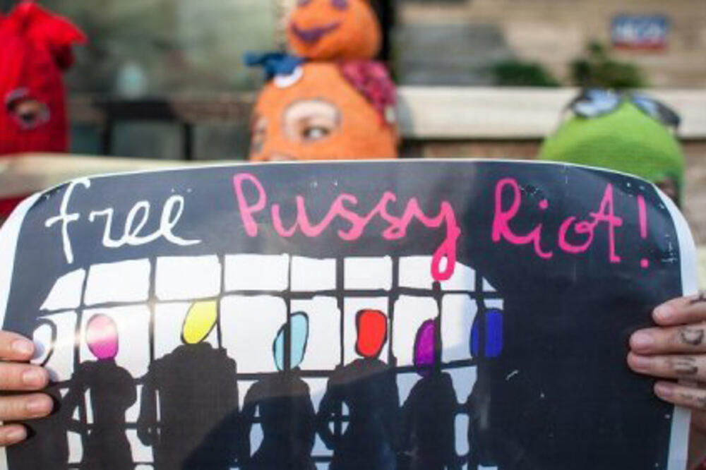 Pussy Riot, protesti, Foto: France24.com