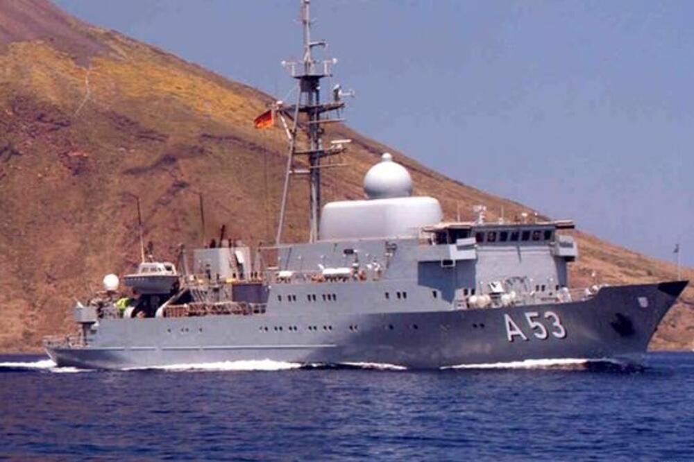 Njemački ratni brod, Foto: Dw.de