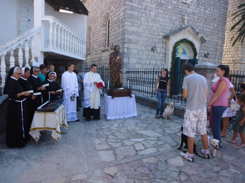 Sveti Rok, blagoslov životinja, kućni ljubimac