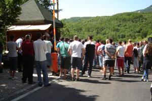Mještani ponovo blokirali naplatnu rampu u NP Lovćen