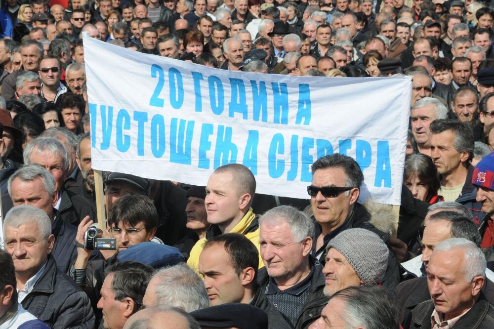 protest bijelo polje, Foto: Vesko Belojević