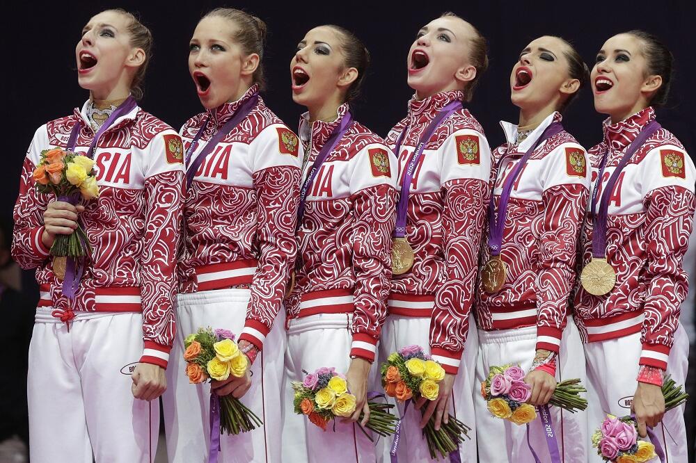 Reprezentacija Rusije u ritmičkoj gimnastici, Foto: Beta AP