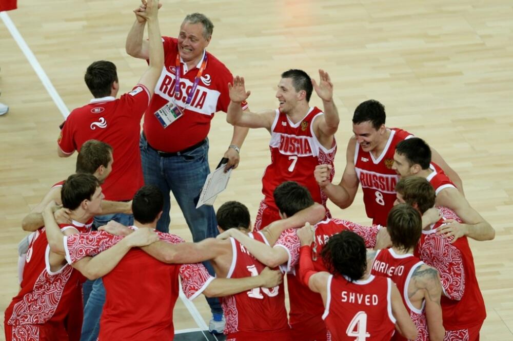Košarkaši Rusije, Foto: Beta AP