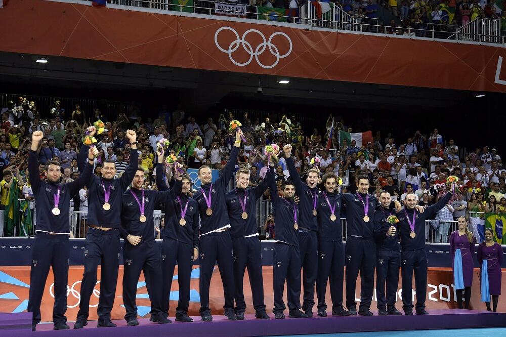 Odbojkaši Italije, Foto: Beta AP