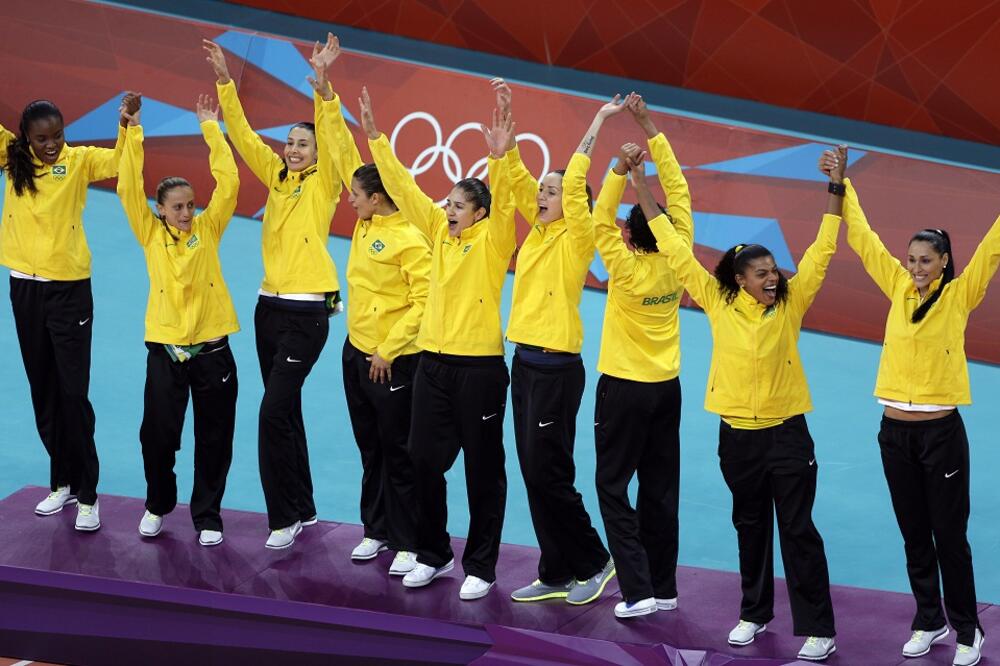 Odbojkašice Brazila, Foto: Beta AP