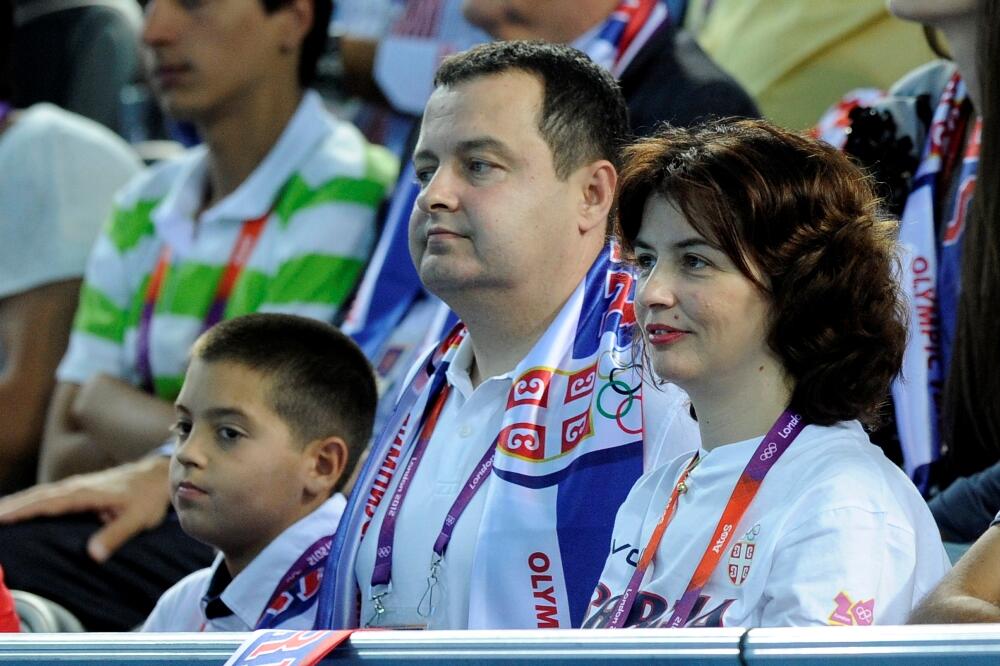 Ivica Dačić i Alisa Marić, Foto: Nebojša Paraušić