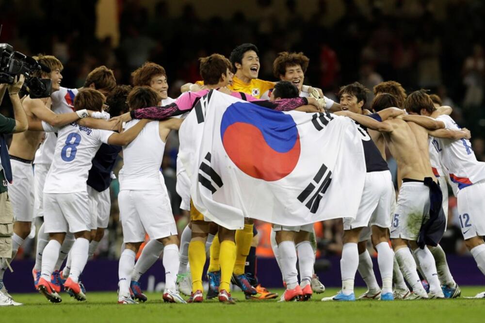 Fudbaleri Južne Koreje, Foto: Beta AP