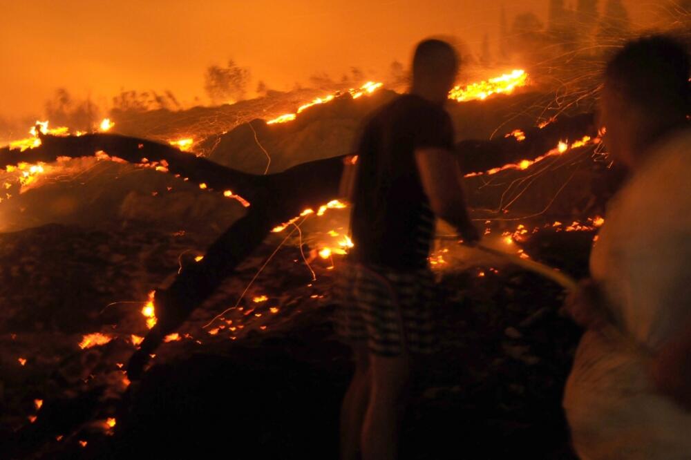 Požar, Gorica, Foto: Boris Pejović