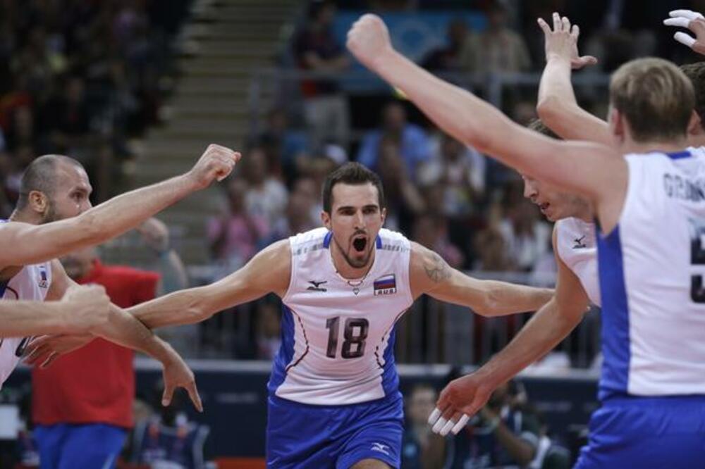 Odbojkaši Rusije, Foto: Beta AP