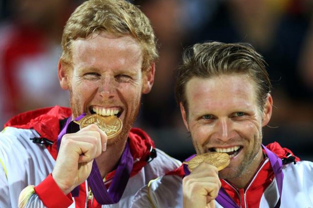 Julios Brink i Jonas Rikerman, Foto: Beta AP