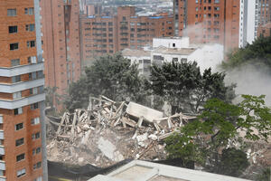 Pogledajte: Srušena zgrada narko-bosa Pabla Eskobara