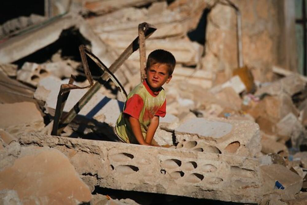 Sirija, bombardovanje, Foto: Theaustralian.com.au