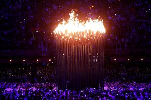 Pomjeren olimpijski plamen