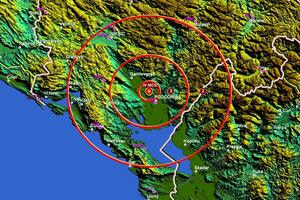Slabiji zemljotres u okolini Podgorice