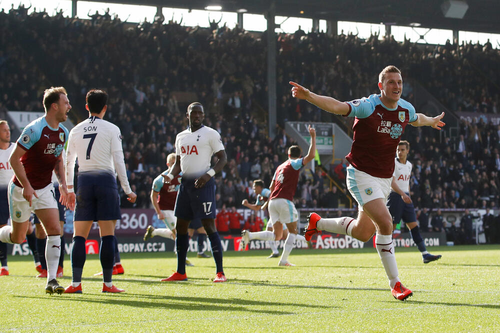 Kris Vud slavi gol protiv Totenhema, Foto: Reuters