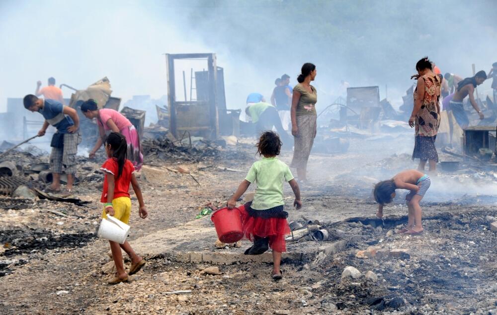 požar kamp Konik, Konik požar