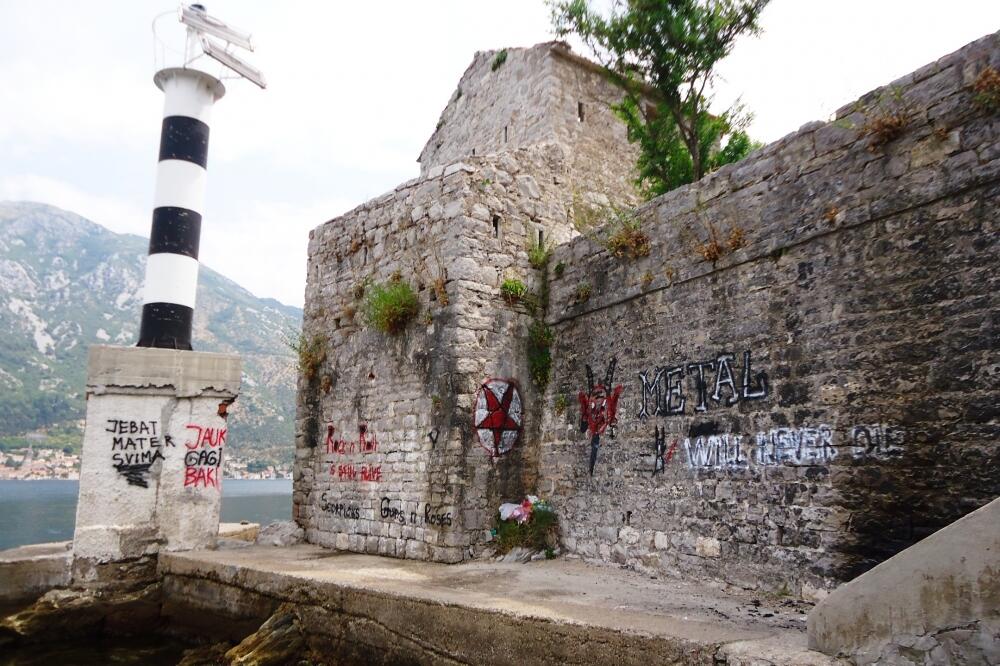 Gospa od Anđela, grafiti, Foto: Siniša Luković