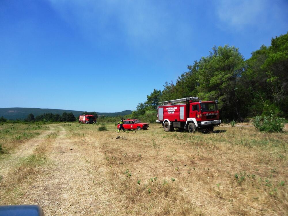 Požar Tivat, Vatrogasci