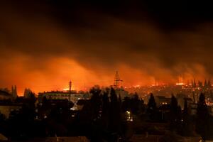U toku noći 24 požara u Podgorici
