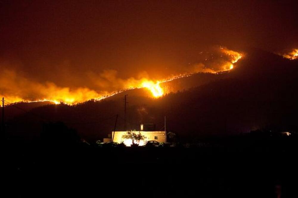 Požar Kanarska ostrva, Foto: Beta