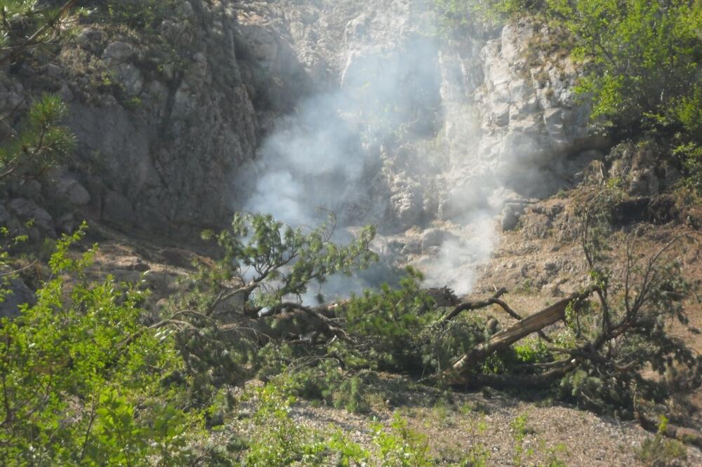 Požar Mojkovac, Đurđevića Tara, Foto: Dragana Šćepanović