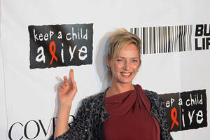 Uma Turman rodila ćerku