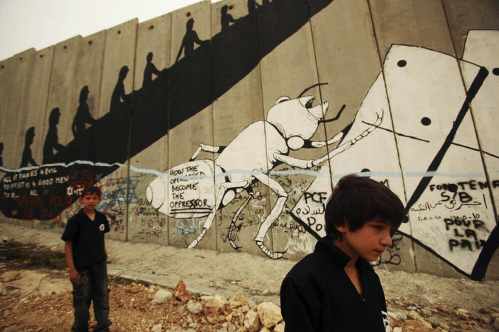 Izrael, zid, Foto: Washingtonpost.com