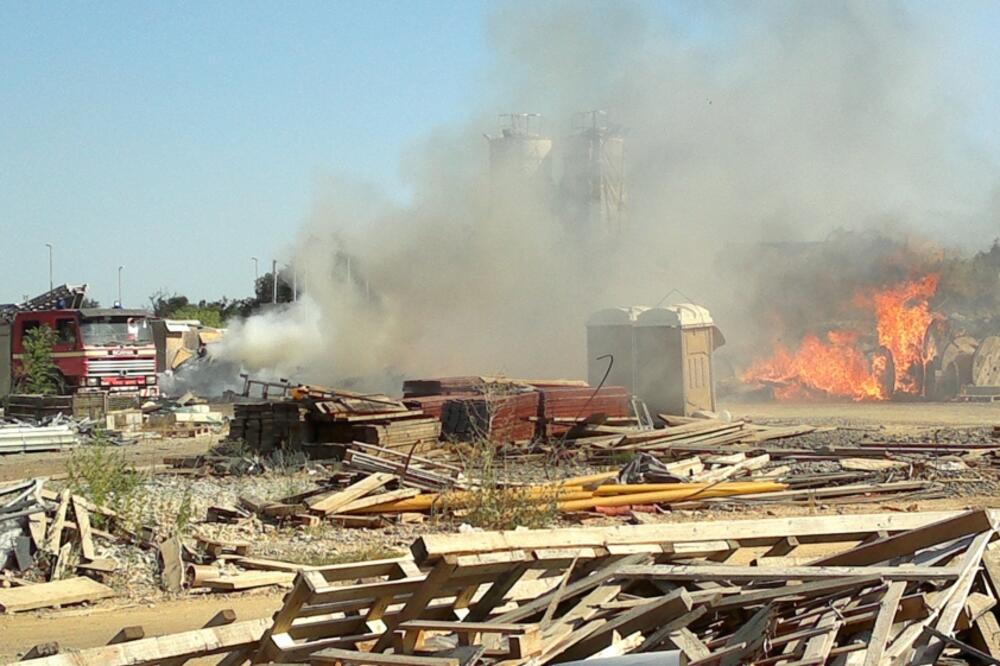 požar Atlas kapital centar, Foto: Marko Ivanović