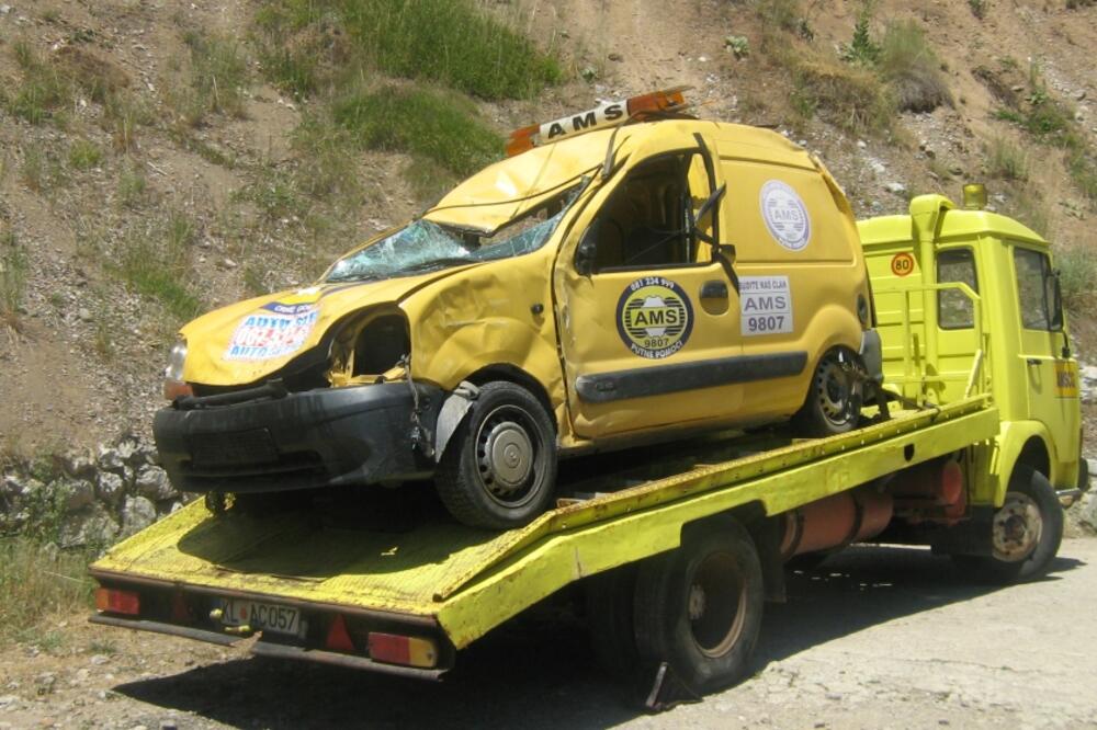 Milinko Janković udes Kolašin, Foto: Dragana Šćepanović