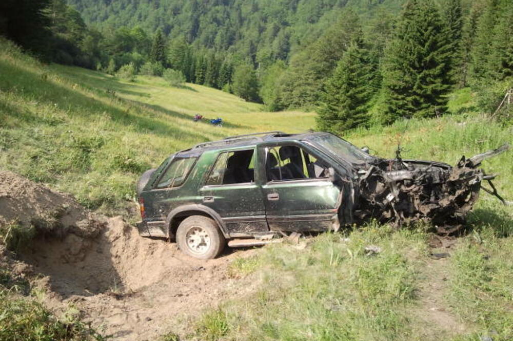 džip, eksplozija, mina, Plav, Foto: Amil Ibrahimagić