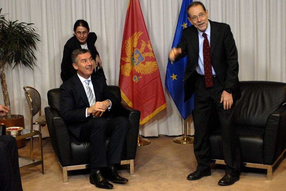 Milo Đukanović, Havijer Solana, Foto: Arhiva Vijesti