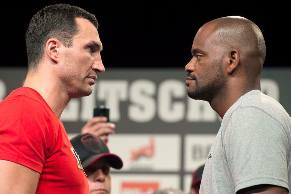 Vladimir Kličko i Tompson, Foto: Beta AP