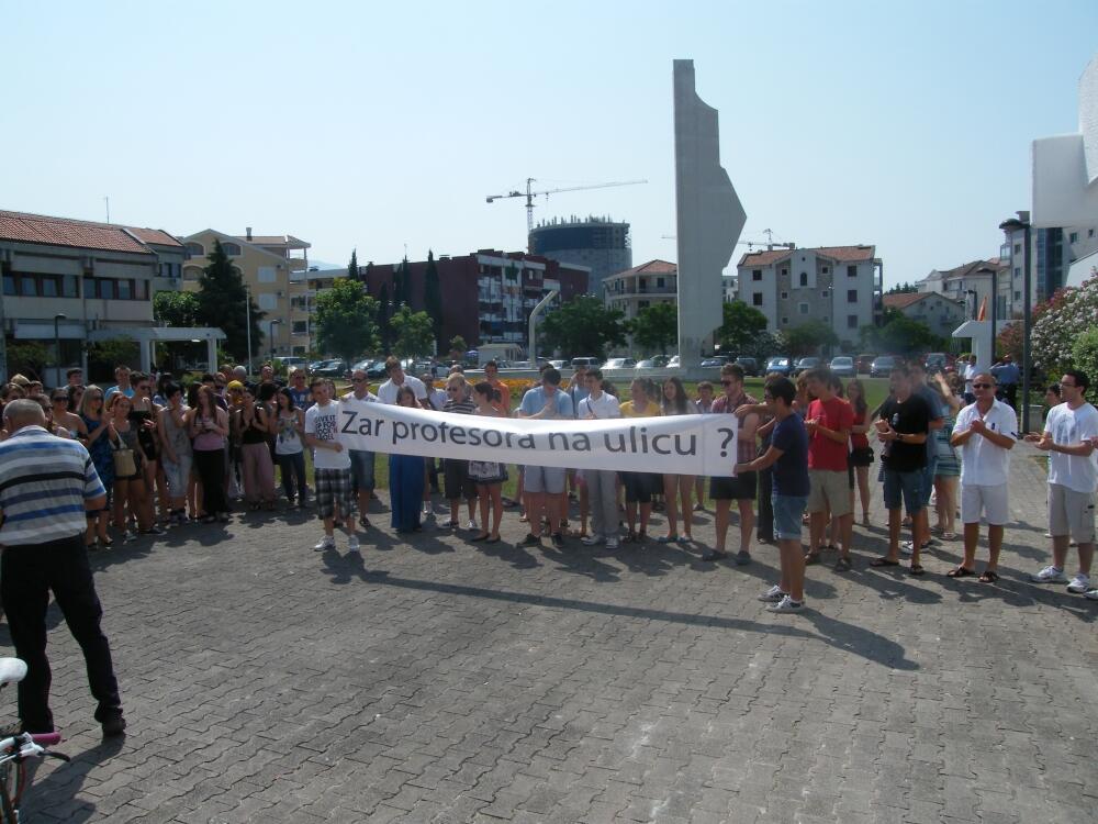 Janjić protest