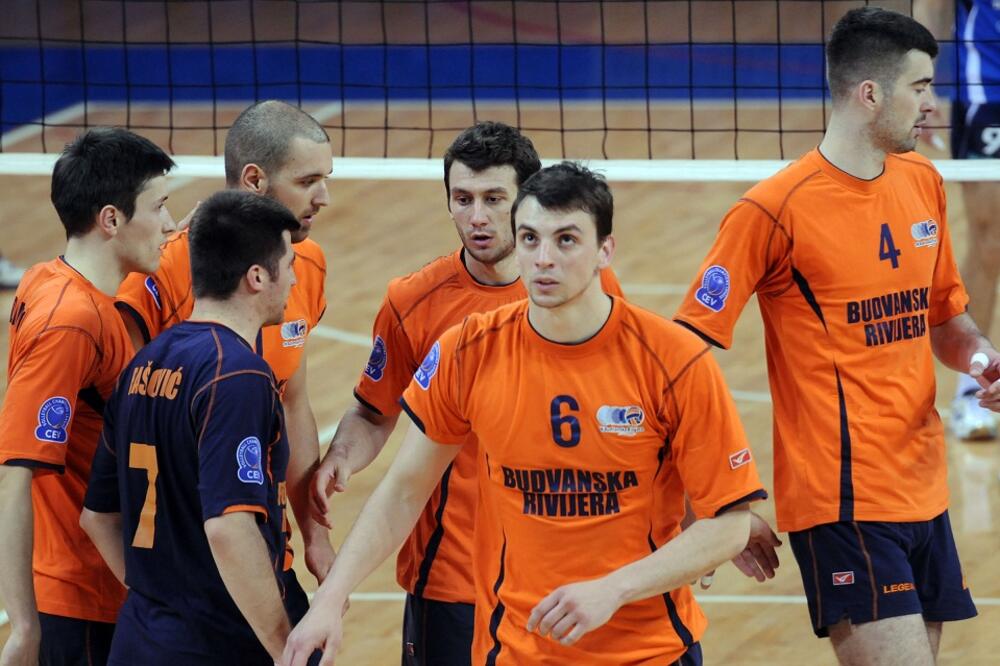 Odbojkaši Budvanske rivijere, Foto: Luka Zeković