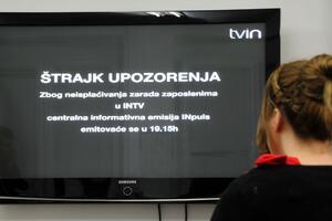 Radnici IN televizije odbijaju da rade