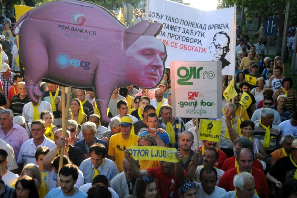 protest, 7. jun, Foto: Boris Pejović