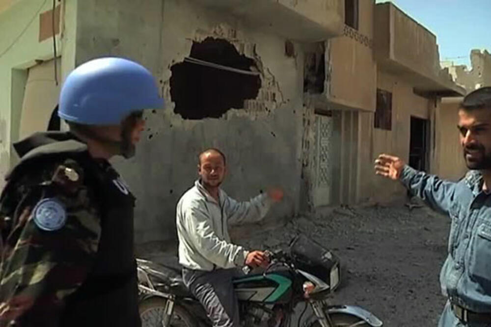 Sirija, Homs, bombardovanje, Foto: Nationalpost.com