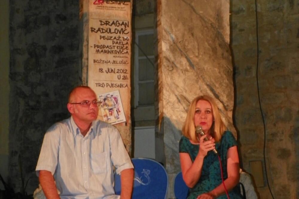 Dragan Radulović, Božena Jelušić, Foto: Vuk Lajović