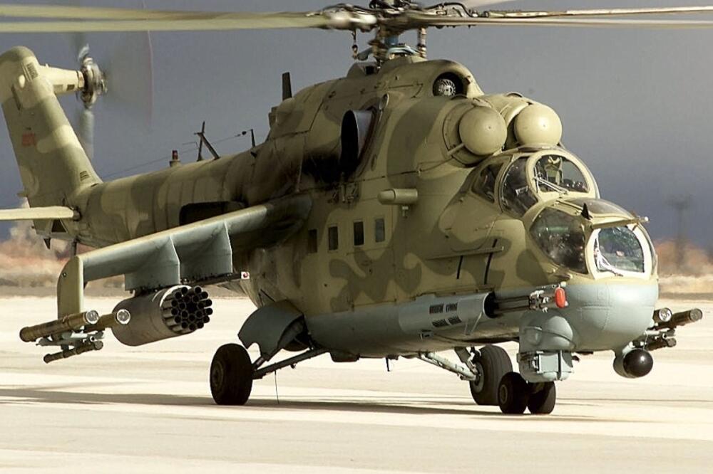 Mi24 ruski helikopter, Foto: Rojters