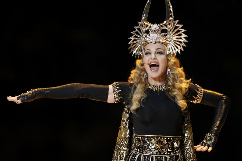 Madona, Super Bowl, Foto: Rojters
