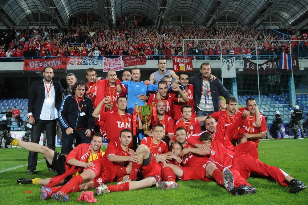 Fudbaleri Čelika, Foto: Vesko Belojević