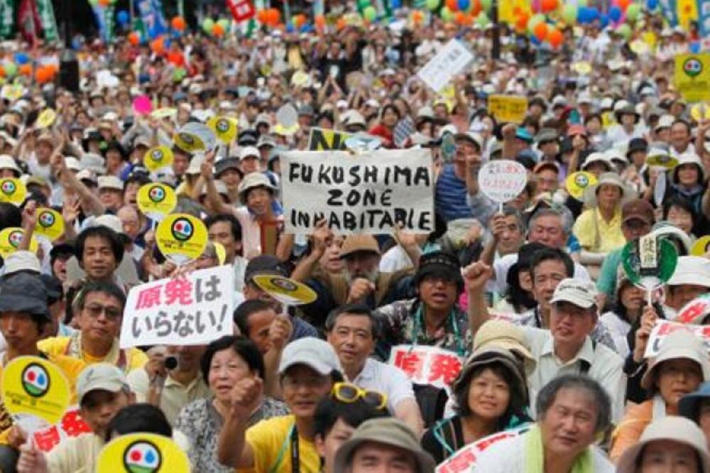 Anti nuklearni protesti japan, Foto: Rojters