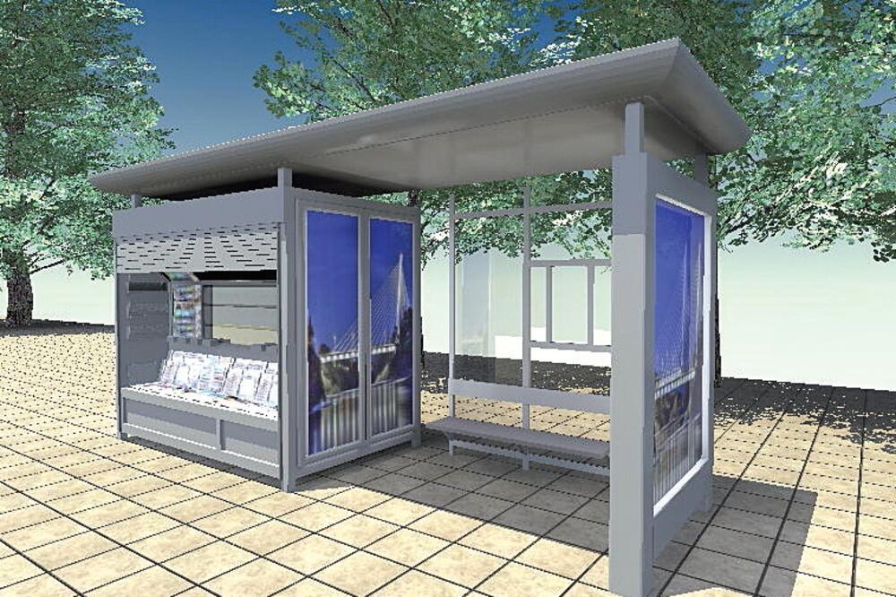 Autobusko stajalište, Foto: Rokšped