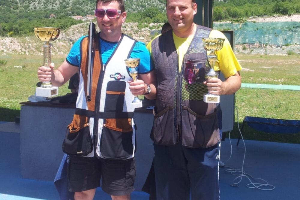 Ivo Stanišić i Nikola Perišić, Foto: Streljački savez Crne Gore