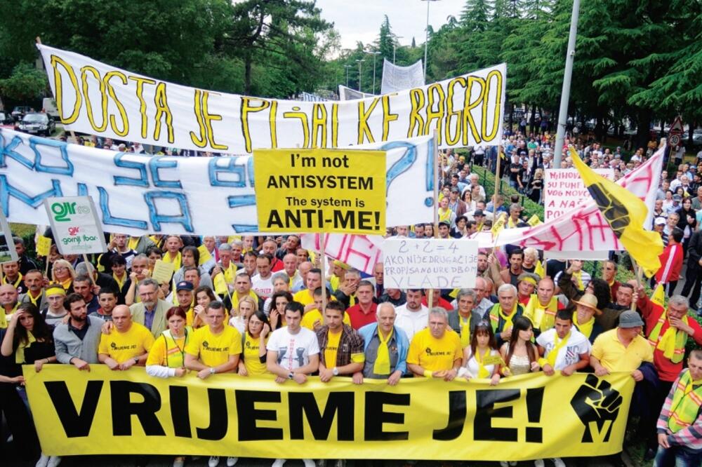 protest 24. maj, Foto: Boris Pejović