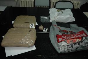 Na Kosovu zaplijenjeno 109 kilograma narkotika