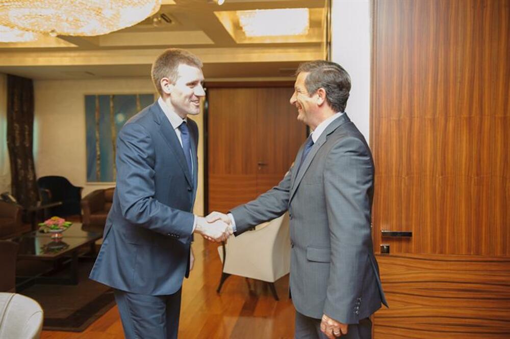 Lukšić, Erjavec, Foto: Gov.me