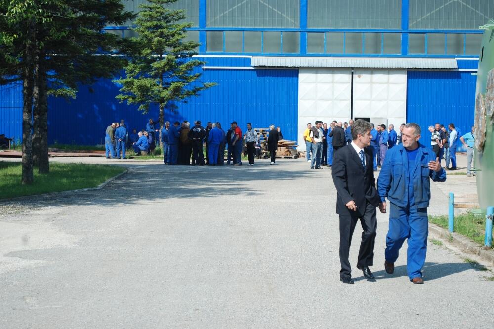 Radnici sa Kekovićem, Foto: Ivan Petrušić