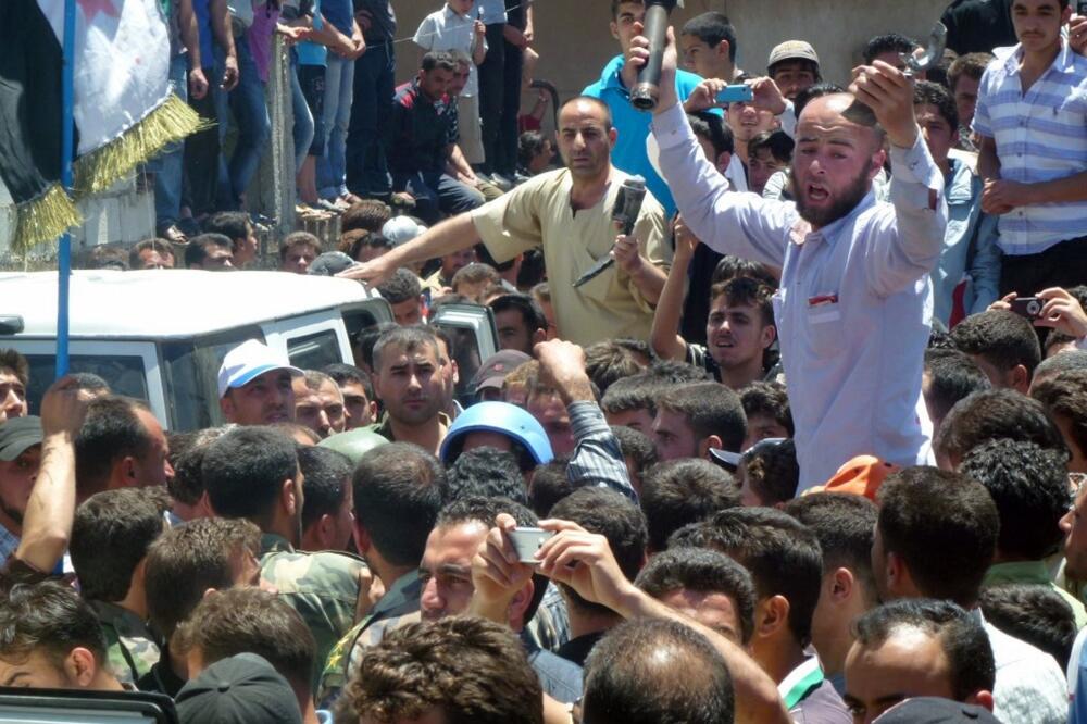 protesti, Sirija, Foto: Rojters